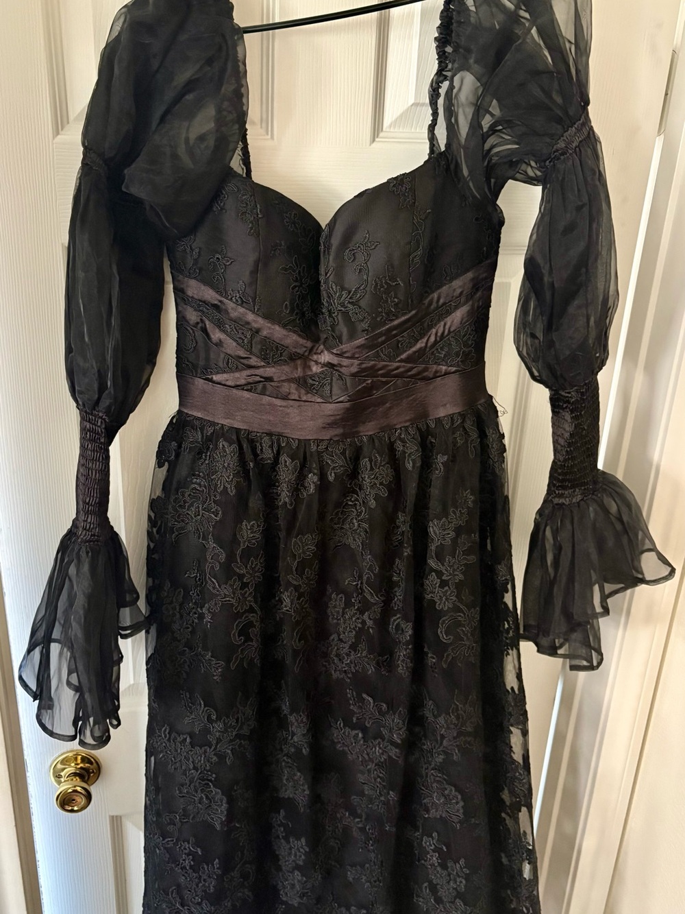 New Moon Waltz Tulle Midi Dress